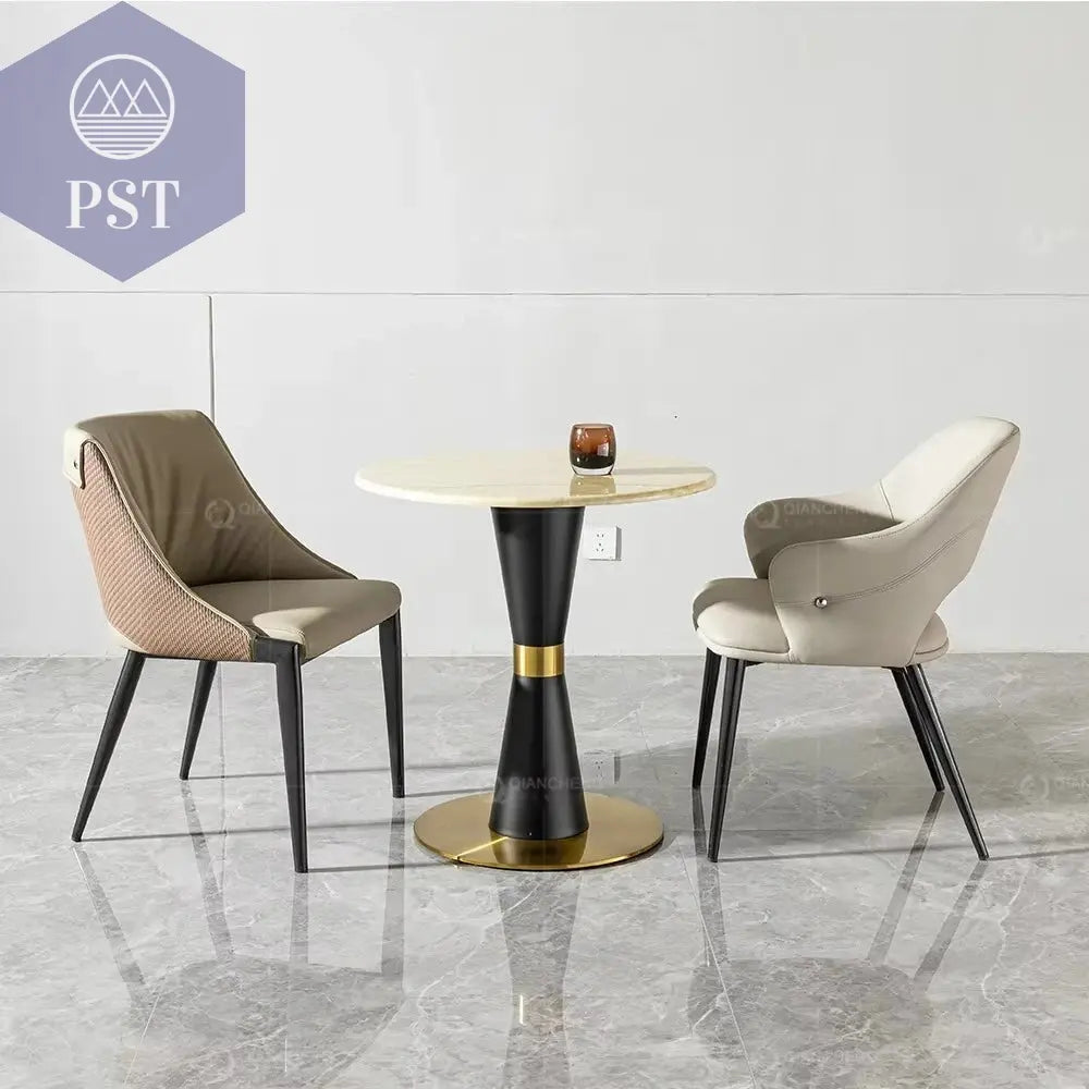 Elegantes Esszimmer Set Tisch und Stuhl Set eleganter Esstisch Schwarz PST PS Tradings Tischset PST PS Tradings PST PS Tradings