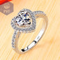 18K White Gold Zirconia Ring PST PS Tradings  PST PS Tradings 9-R099 PST PS Tradings 18K White Gold Zirconia Ring