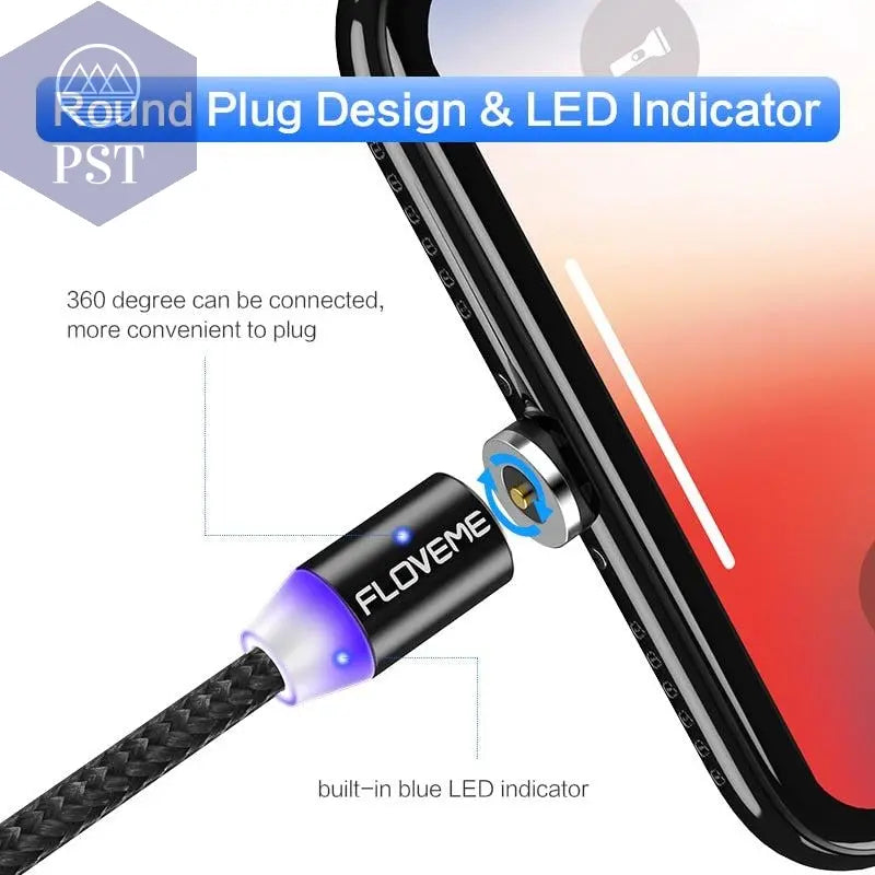 1M Magnetic Design Micro USB Charging Cable  Cellphones & Telecommunications - Cellphones     PST PS Tradings