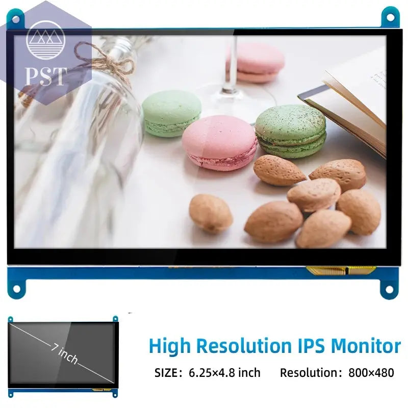 7-Zoll-Touchscreen Raspberry Pi 5 kapazitives HDMI-kompatibles TFT-LCD für Orange Pi 5 Plus 3B RPI 5 4B 3B+ PC Windows AIDA64  Computer & Office - Security & Protection - Video Surveillance - CCTV Accessories     PST PS Tradings