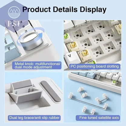 AULA F75 Gaming Tastatur - RGB, kabellos & kabelgebunden PST PS Tradings   AULA F75 Gaming Tastatur - RGB, kabellos & kabelgebunden