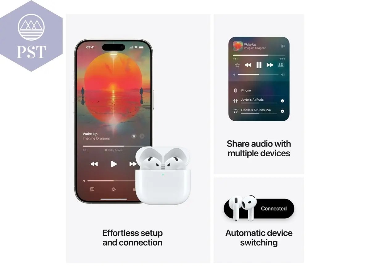 Apple AirPods 4 ANC Kopfhörer PST PS Tradings Kopfhörer Kopfhörer