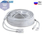 CCTV RJ45 Cable Ethernet Surveillance Camera DC Power Cat5 Internet Network LAN Cord POE  IP Camera Wifi Connection - PST PS Tradings