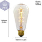 Edison Bulb E27 220V 40W ST64 A19 T45 G80 G95 G125 Incandescent Filament Bulb Lighting Retro Edison Light Bulb       PST PS Tradings