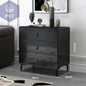 Elegante Minimalist Kommode für Ihr Zuhause PST PS Tradings  PST PS Tradings Black-3drawer PST PS Tradings