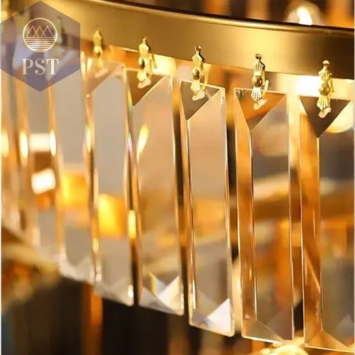 Elegante Moderne Kristall LED Deckenleuchte PST PS Tradings Beleuchtung PST PS Tradings  PST PS Tradings Elegante Moderne Kristall LED Deckenleuchte Beleuchtung