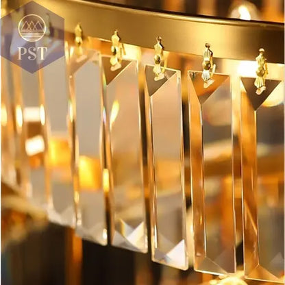 Elegante Moderne Kristall LED Deckenleuchte PST PS Tradings Beleuchtung PST PS Tradings  PST PS Tradings Elegante Moderne Kristall LED Deckenleuchte Beleuchtung