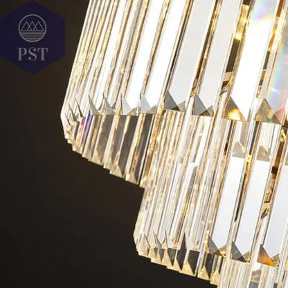 Elegante Moderne Kristall LED Deckenleuchte PST PS Tradings Beleuchtung PST PS Tradings  PST PS Tradings Elegante Moderne Kristall LED Deckenleuchte Beleuchtung