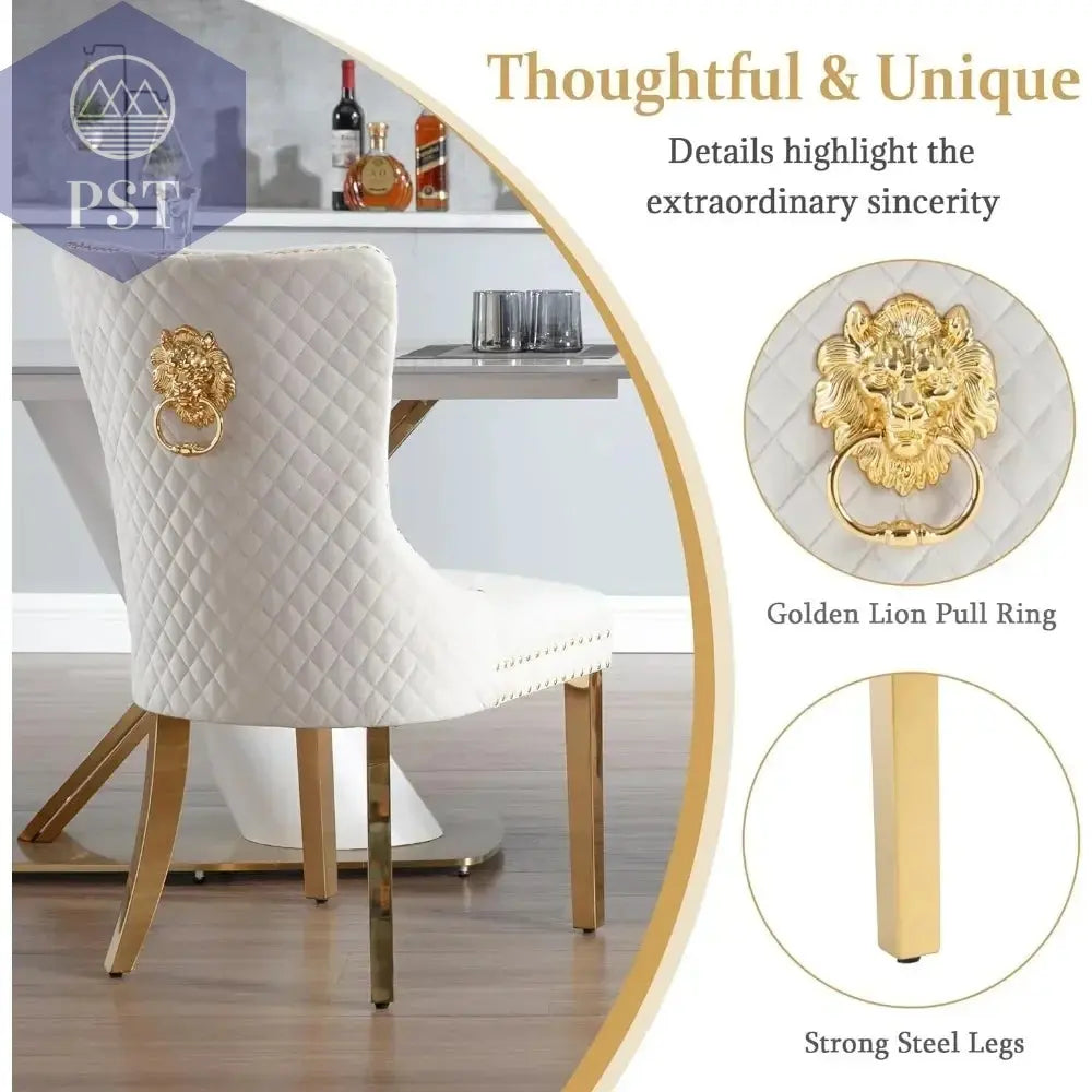 Elegantes Stuhl Set weiß - 2er Stuhl Set PST PS Tradings Stuhlset PST PS Tradings  PST PS Tradings