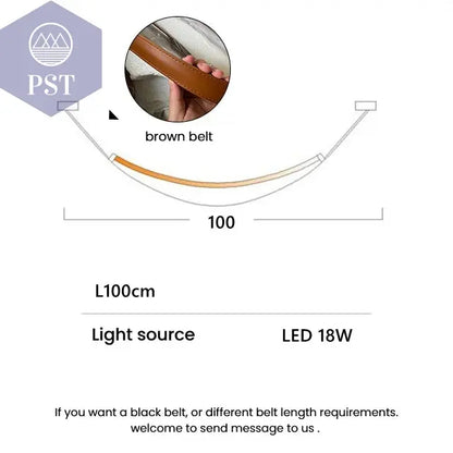 Exklusive LED Pendelleuchte 120-200 cm Design PST PS Tradings  PST PS Tradings L100cm-Neutral-light PST PS Tradings
