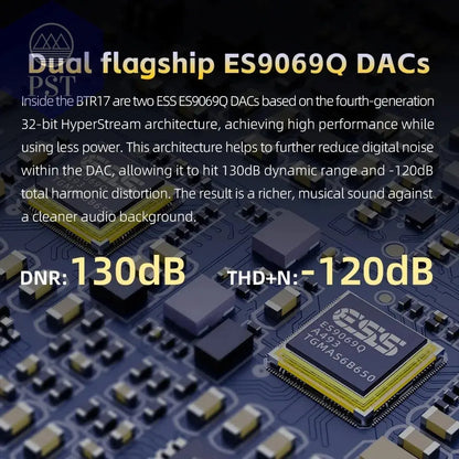 FiiO BTR17 Hi-Res Hifi Bluetooth Kopfhörer Verstärker PST PS Tradings Verstärker PST PS Tradings  PST PS Tradings