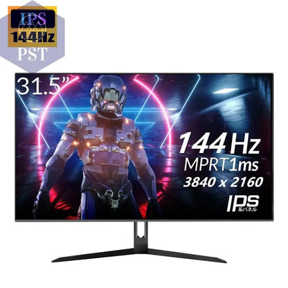 Fyhxele 32 Zoll 4K Gaming Monitor 144Hz Display UHD Freesync G-Sync