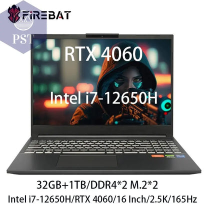 Gaming Laptop FIREBAT T6A 16 Zoll Intel i7 RTX 4060 PST PS Tradings  PST PS Tradings  PST PS Tradings Gaming Laptop FIREBAT T6A 16 Zoll Intel i7 RTX 4060