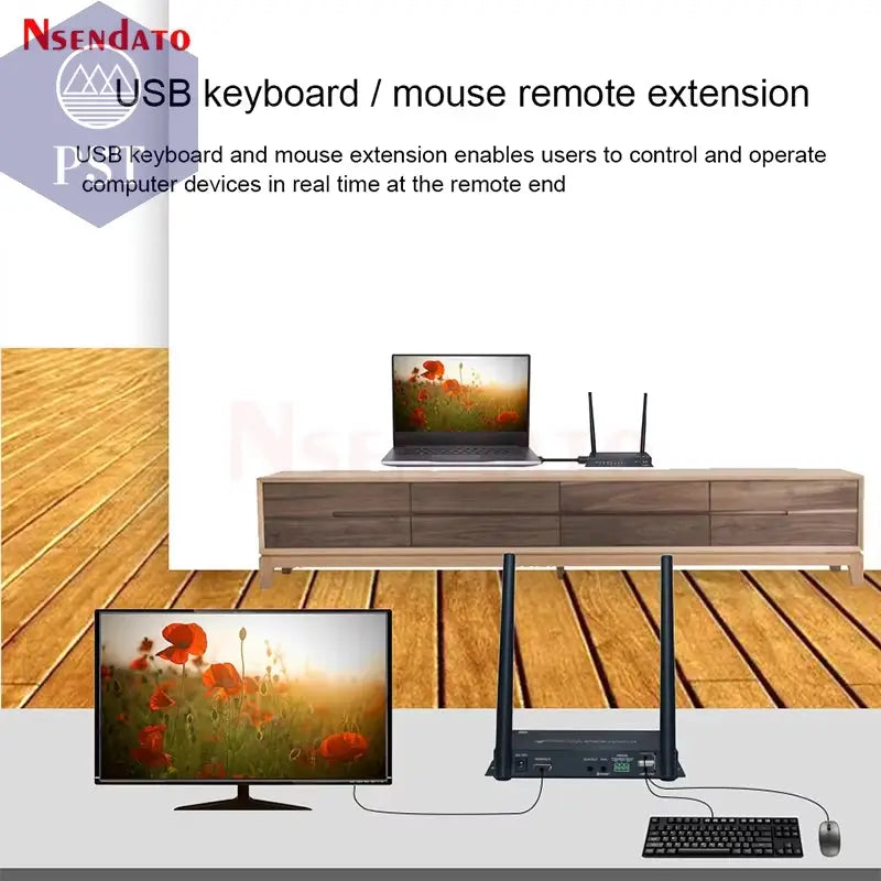 HDMI USB KVM Extender 4K 100M Extension Cable with Switch Wireless HDMI Video Transmitter Receiver Extender for Mouse Keyboard PST PS Tradings  PST PS Tradings  PST PS Tradings HDMI USB KVM Extender 4K 100M Extension Cable with Switch Wireless HDMI Video Transmitter Receiver Extender for Mouse Keyboard