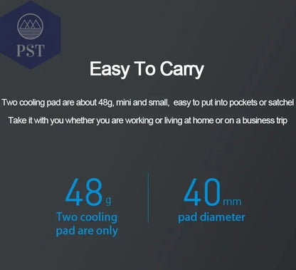 Hagibis Laptop Stand Portable Cooling Pad For MacBook Laptop Portable Cool Ball Heat Dissipation Skidproof Pad Cooler Stand - PST PS Tradings