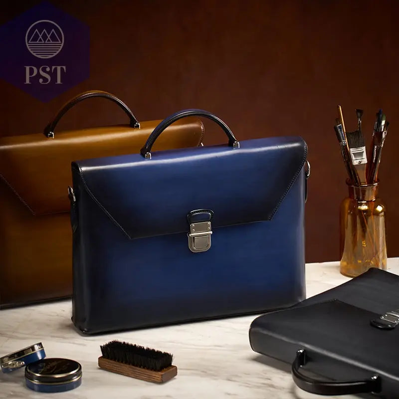 Handmade Vintage Crossbody Flap Business Bag  bag     PST PS Tradings