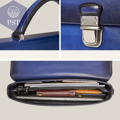 Handmade Vintage Crossbody Flap Business Bag  bag     PST PS Tradings