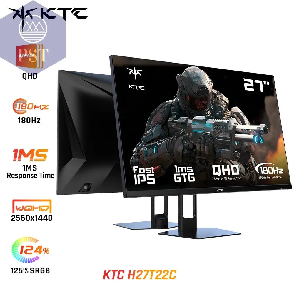 KTC H27T22C 27 Zoll Gaming Monitor 180Hz QHD PST PS Tradings Monitor PST PS Tradings  PST PS Tradings