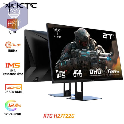 KTC H27T22C 27 Zoll Gaming Monitor 180Hz QHD PST PS Tradings Monitor PST PS Tradings  PST PS Tradings