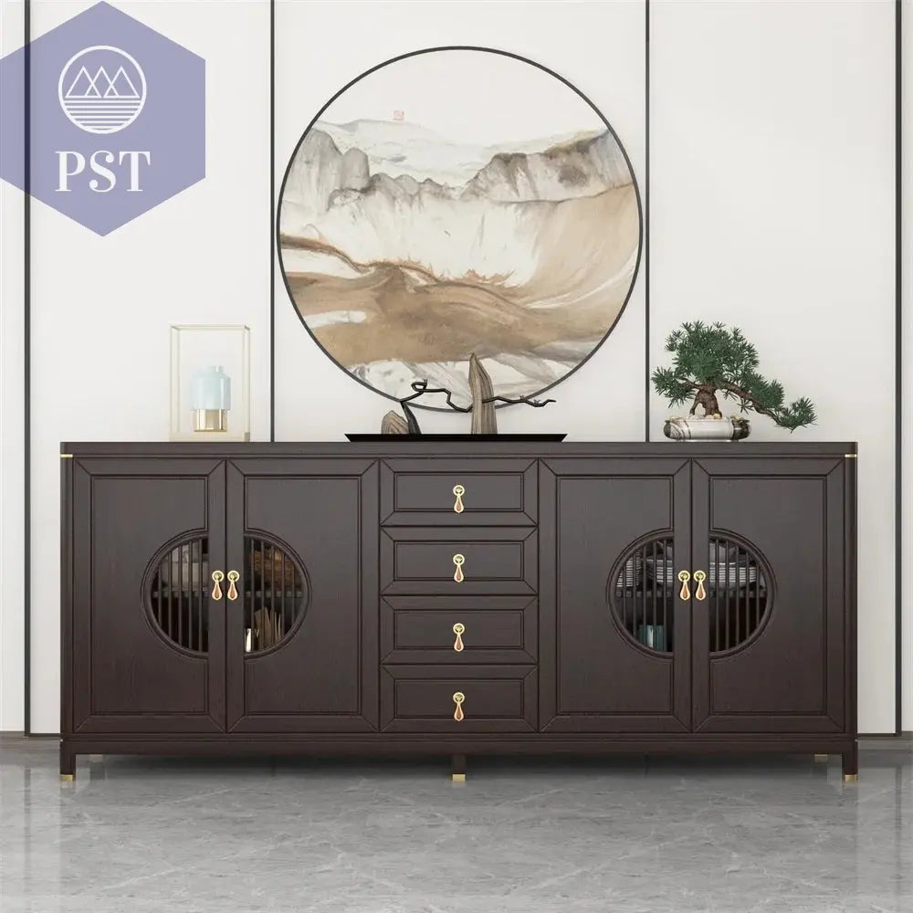 Kommode Designer Möbel moderner Schrank für Wohnzimmer, Küche & Flur PST PS Tradings  PST PS Tradings 200x45x90cm-ash-wood PST PS Tradings Kommode Designer Möbel moderner Schrank für Wohnzimmer, Küche & Flur