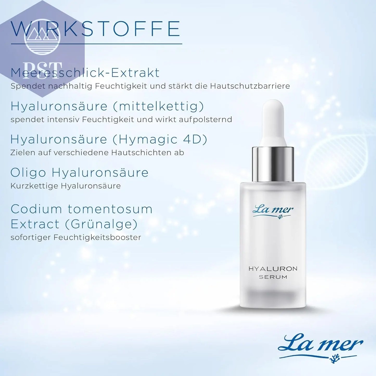 La Mer Hyaluron-Serum | Aufpolsterndes Serum | Reduziert Faltentiefe PST PS Tradings Beauty & Health - Beauty Essentials - Day Creams & Moisturizers PST PS Tradings  PST PS Tradings La Mer Hyaluron-Serum | Aufpolsterndes Serum | Reduziert Faltentiefe Beauty & Health - Beauty Essentials - Day Creams & Moisturizers