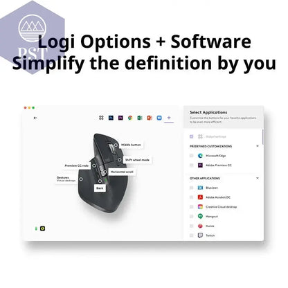 Logitech MX Master 3S Drahtlose Bluetooth Maus PST PS Tradings Maus PST PS Tradings  PST PS Tradings