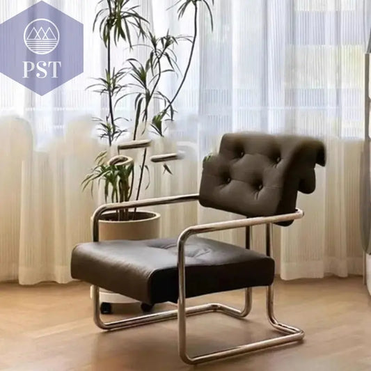 Minimalistischer moderner Wohnzimmer Stuhl aus Edelstahl PST PS Tradings Stuhl PST PS Tradings  PST PS Tradings