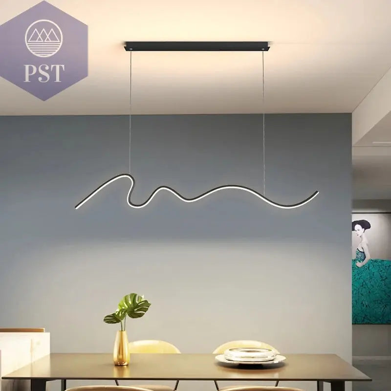 Moderne Minimalistische Pendelleuchte für Esszimmer PST PS Tradings Deckenlampe Leuchte PST PS Tradings  PST PS Tradings Moderne Minimalistische Pendelleuchte für Esszimmer Deckenlampe Leuchte
