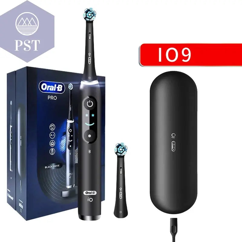 Oral-B iO Series 9 Smart Zahnbürste mit Timer PST PS Tradings Zahnbürste PST PS Tradings Black PST PS Tradings