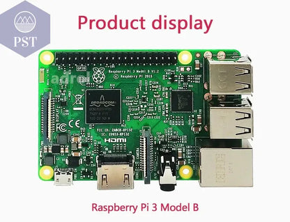 Original Raspberry Pi 3 Model B /3B+ Plus BCM2837 1.2G ,Raspberry Pi 3 B+ with 2.4G & 5G WIFI 4.2 Bluetooth and PoE  Electronics     PST PS Tradings