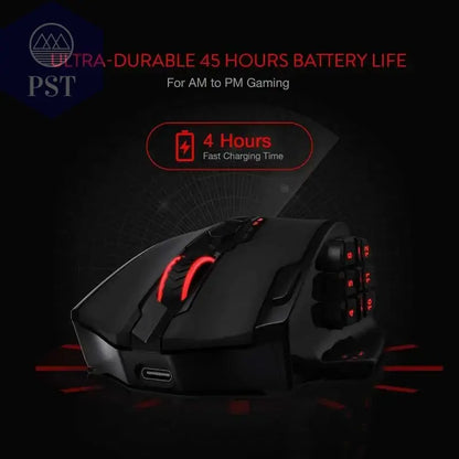 Redragon M913 Gaming Maus 16000 DPI Wireless PST PS Tradings   Redragon M913 Gaming Maus 16000 DPI Wireless