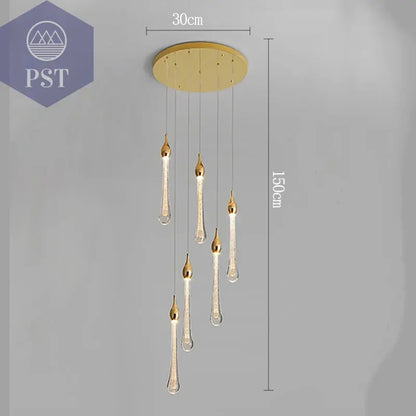 Stilvolle Pendelleuchte Deckenleuchter für Ihr Zuhause Beleuchtung PST PS Tradings Pendelleuchte PST PS Tradings 6-heads-RC-remote-dimming PST PS Tradings