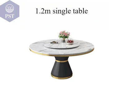 Tische runder Esstisch Marmor Optik italienische Design Möbel PST PS Tradings Esstisch PST PS Tradings style1 PST PS Tradings