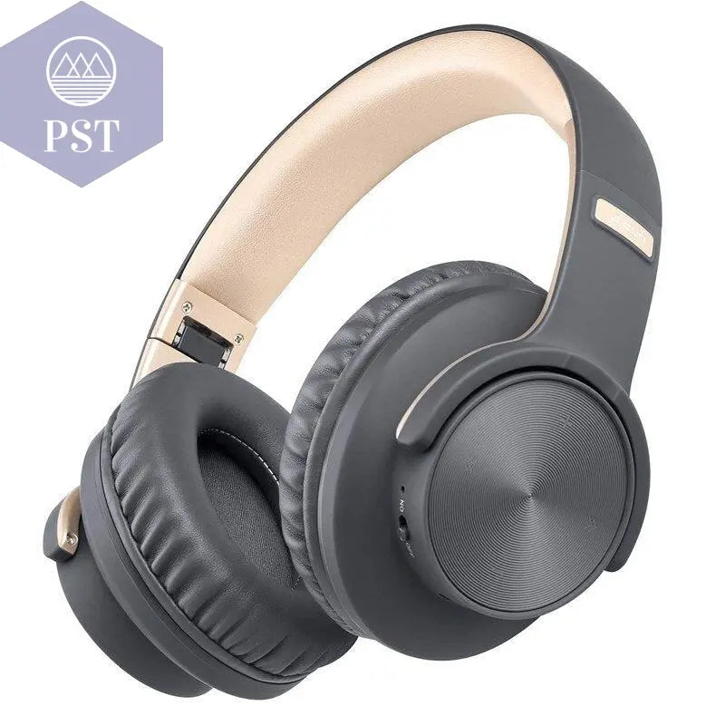Touch Control Wireless Headphone with Mic      Black-Gold-Nearest-Warehouse PST PS Tradings