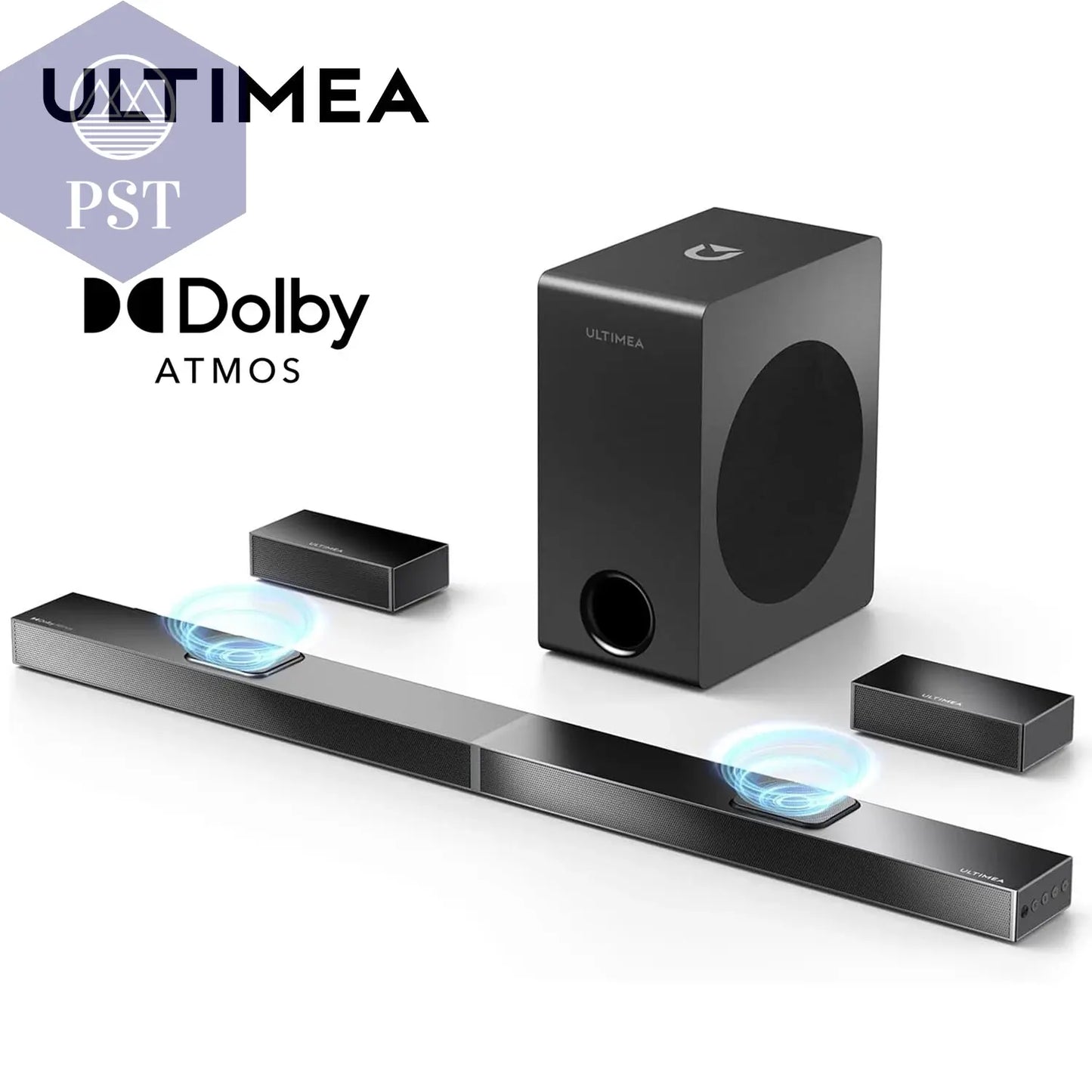 ULTIMEA Nova S80 5.1.2 Hifi Surround Soundbar Dolby Atmos Raumklang eArc 520W Subwoofer PST PS Tradings Soundbar PST PS Tradings  PST PS Tradings